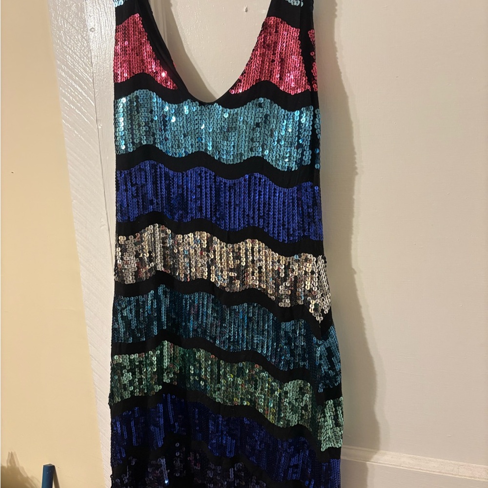 Forever 21 Multicolor Sequin Dress - Picture 4 of 4